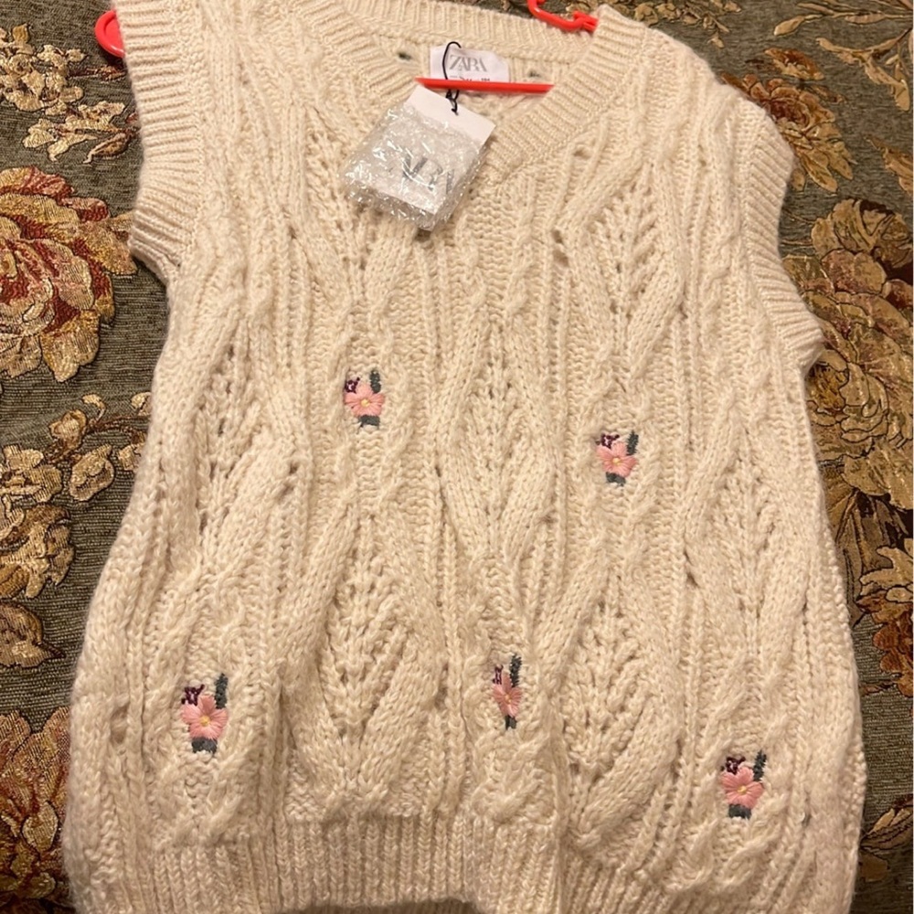 Zara sweater vest